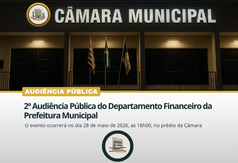 2ª Audiência Pública do Departamento Financeiro da Prefeitura Municipal